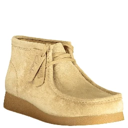 Beige Leather Men Sneaker