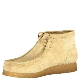 Beige Leather Men Sneaker