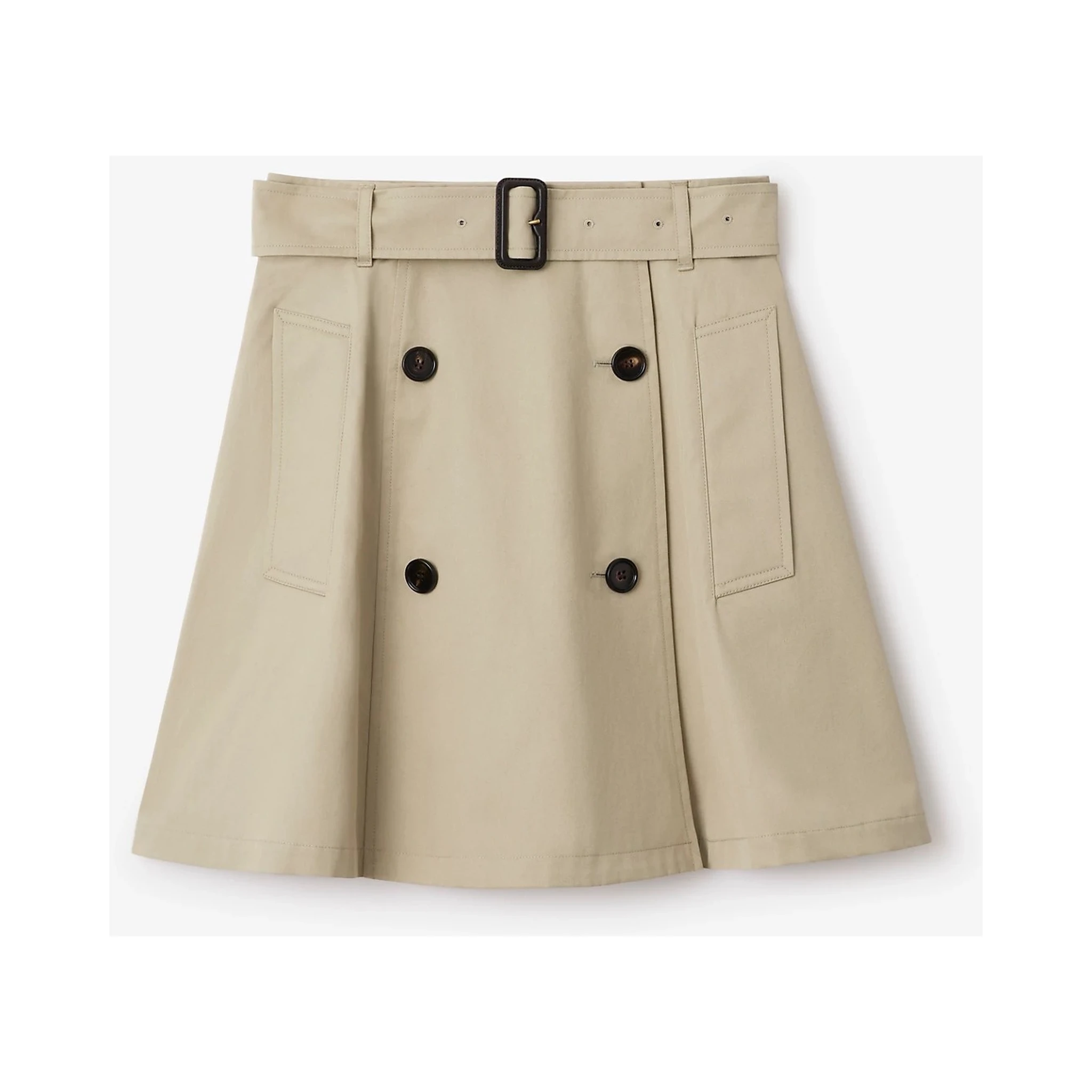 Flared skirt in cotton