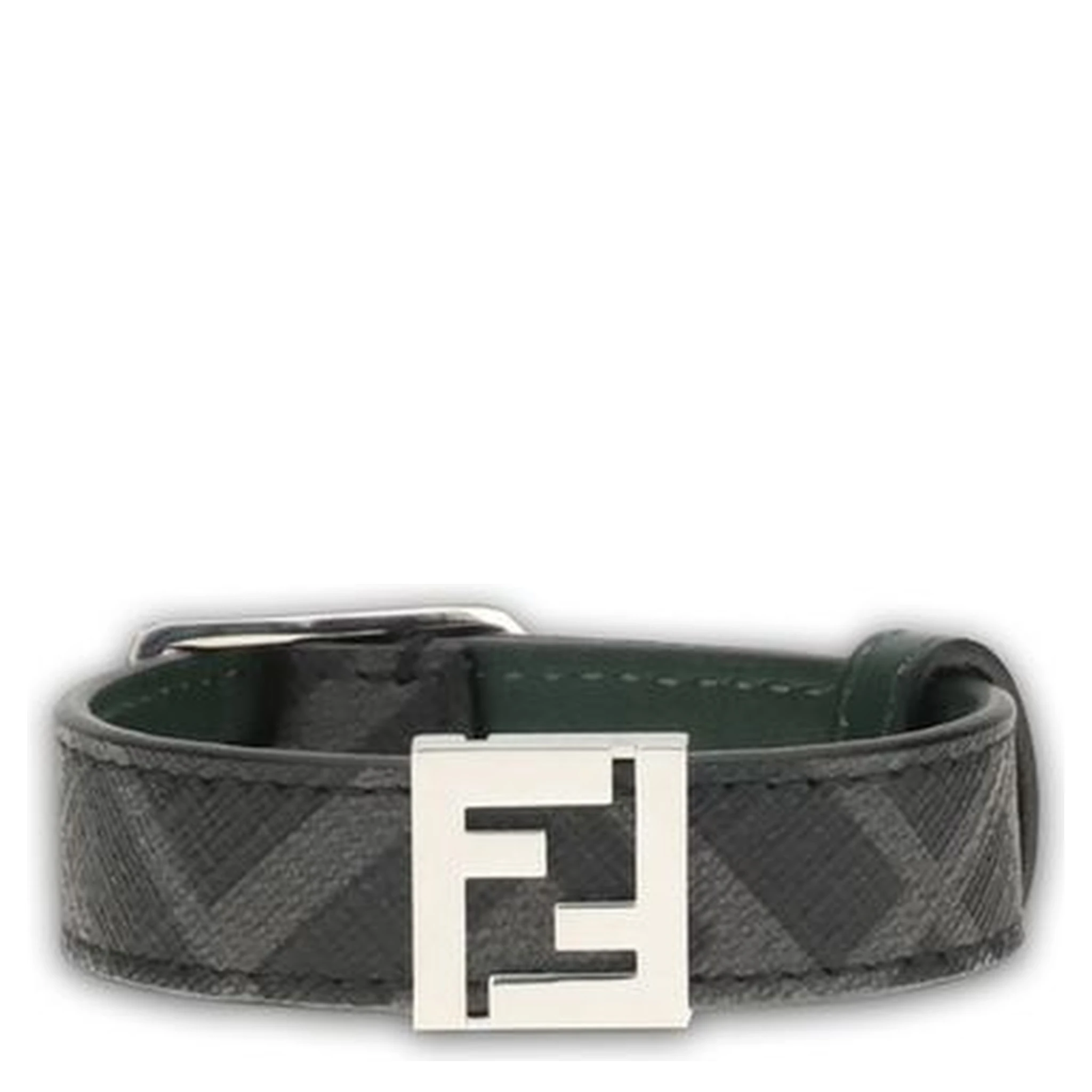 Black Calf Leather Bos Taurus Bracelet