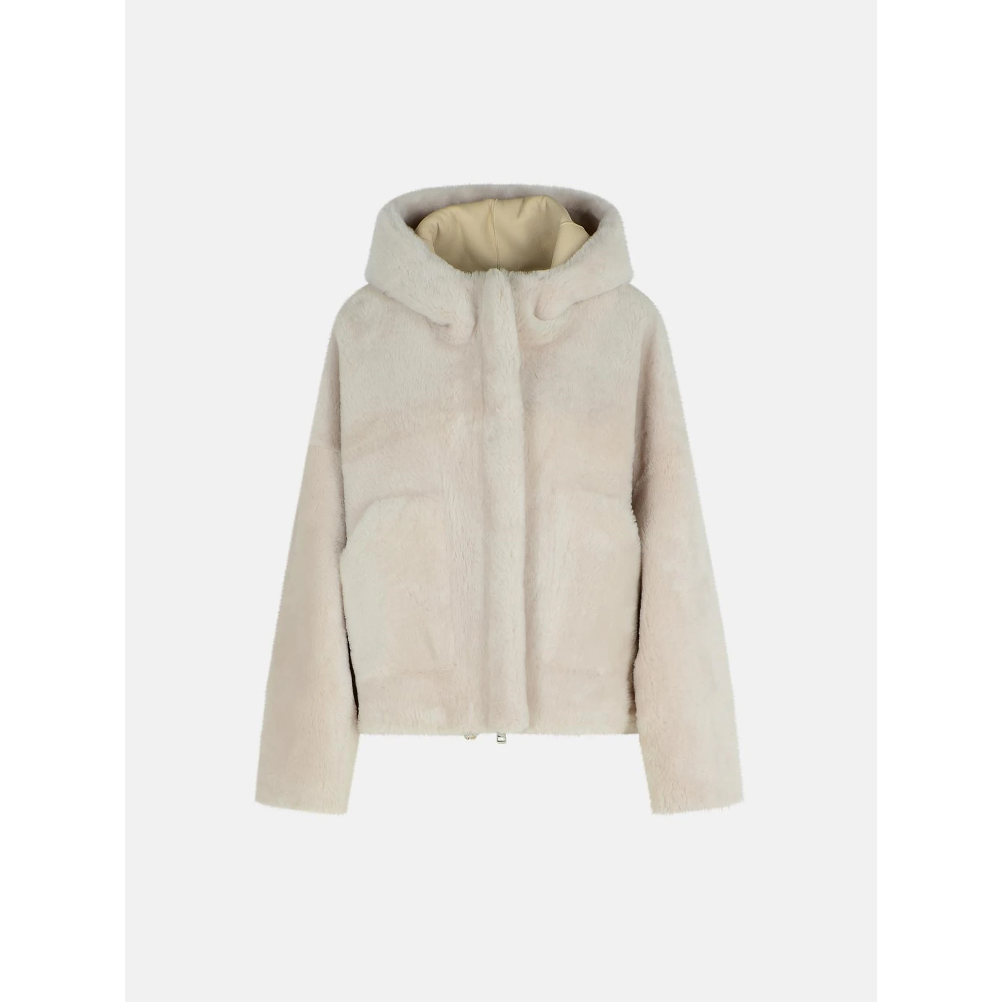 جاكيت بغطاء رأس مزود بجيوب