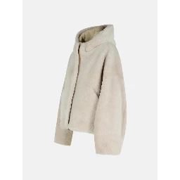 جاكيت بغطاء رأس مزود بجيوب