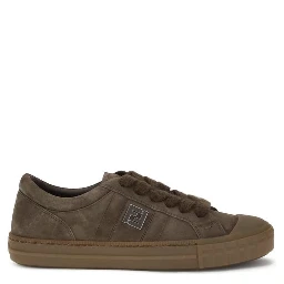 Brown Rubber Low Top Sneakers