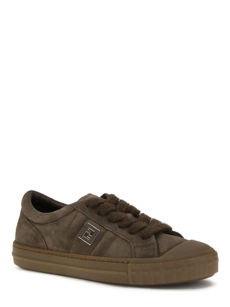 Brown Rubber Low Top Sneakers alternative
