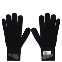 Black Wool Gloves
