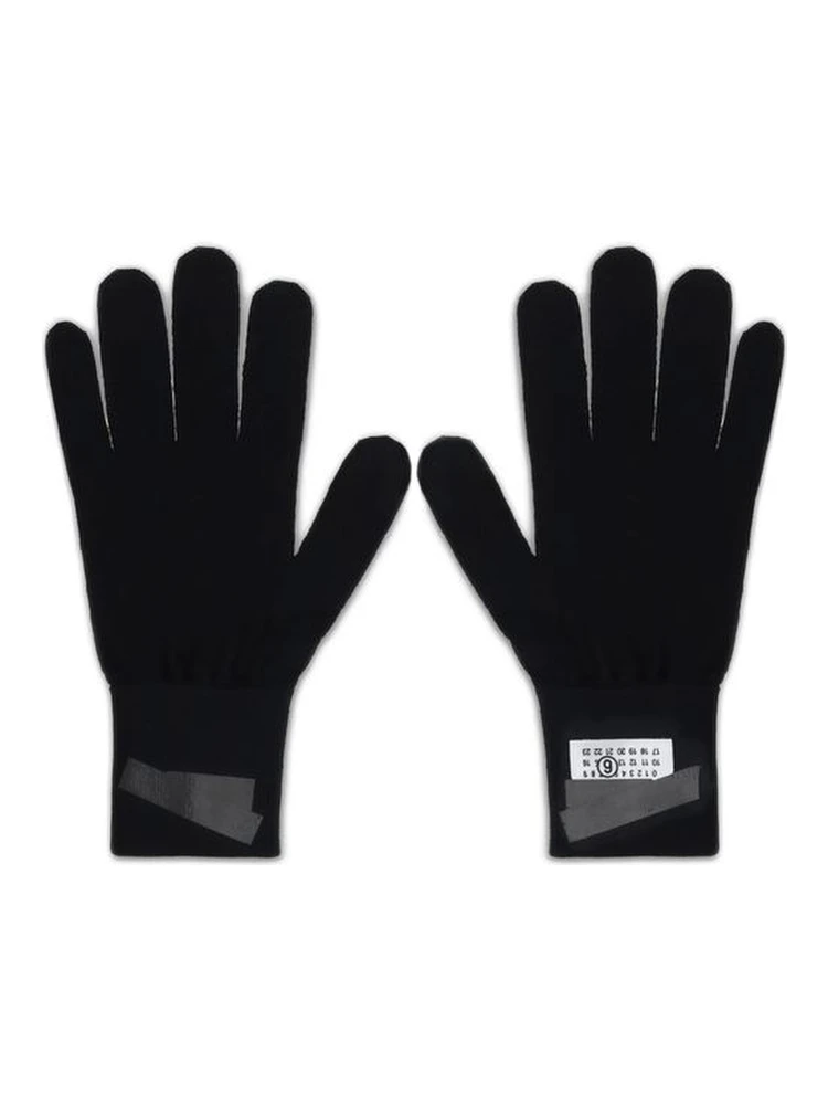 Black Wool Gloves