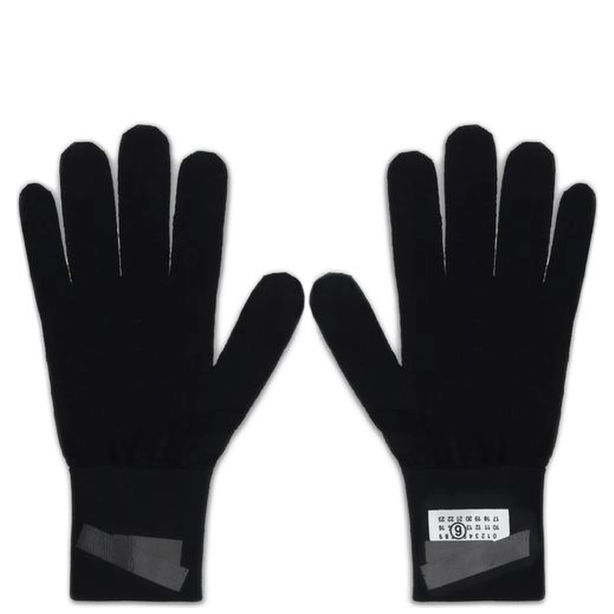 Black Wool Gloves