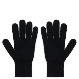 Black Wool Gloves
