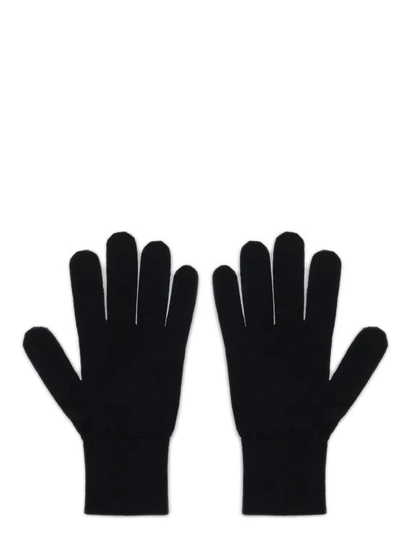Black Wool Gloves