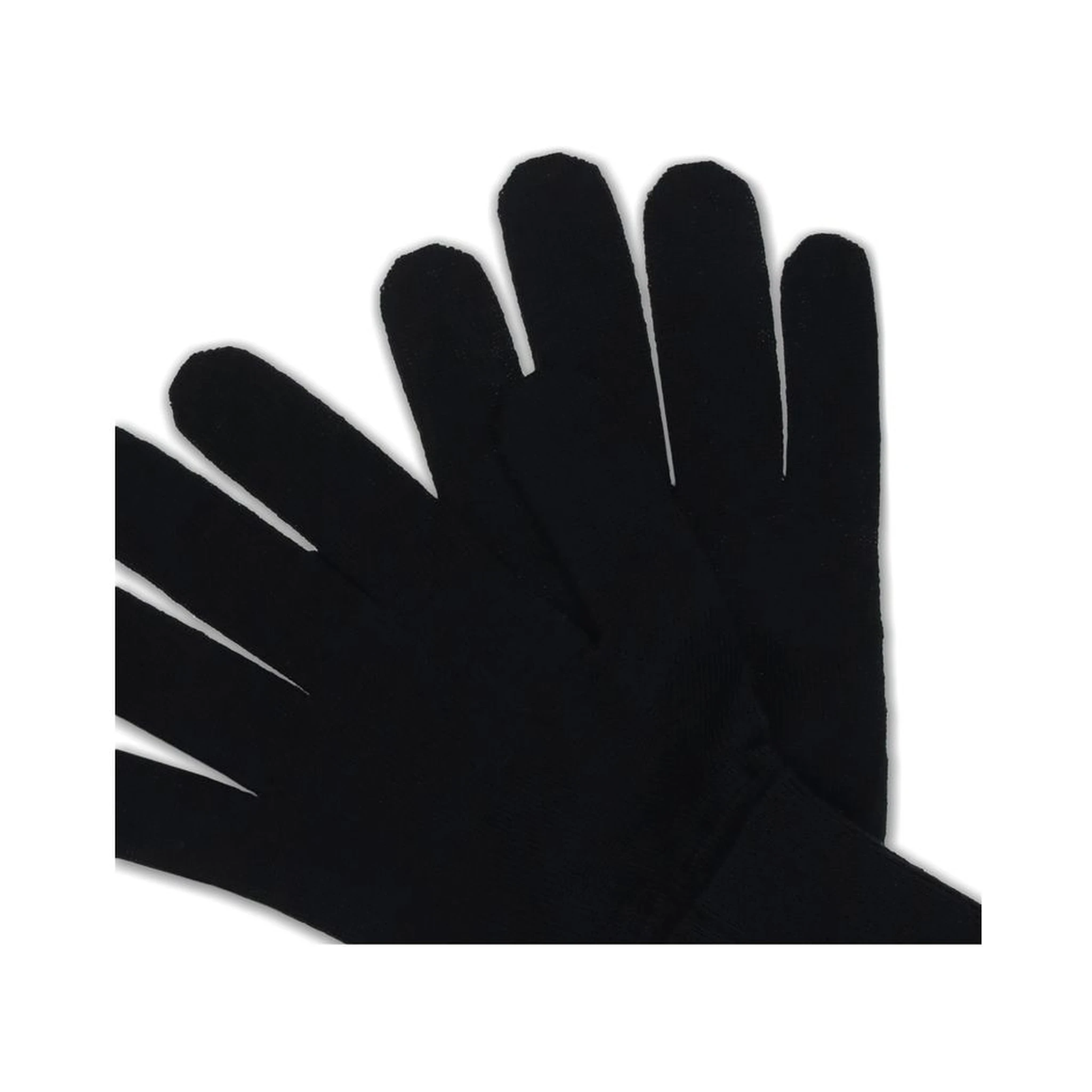 Black Wool Gloves