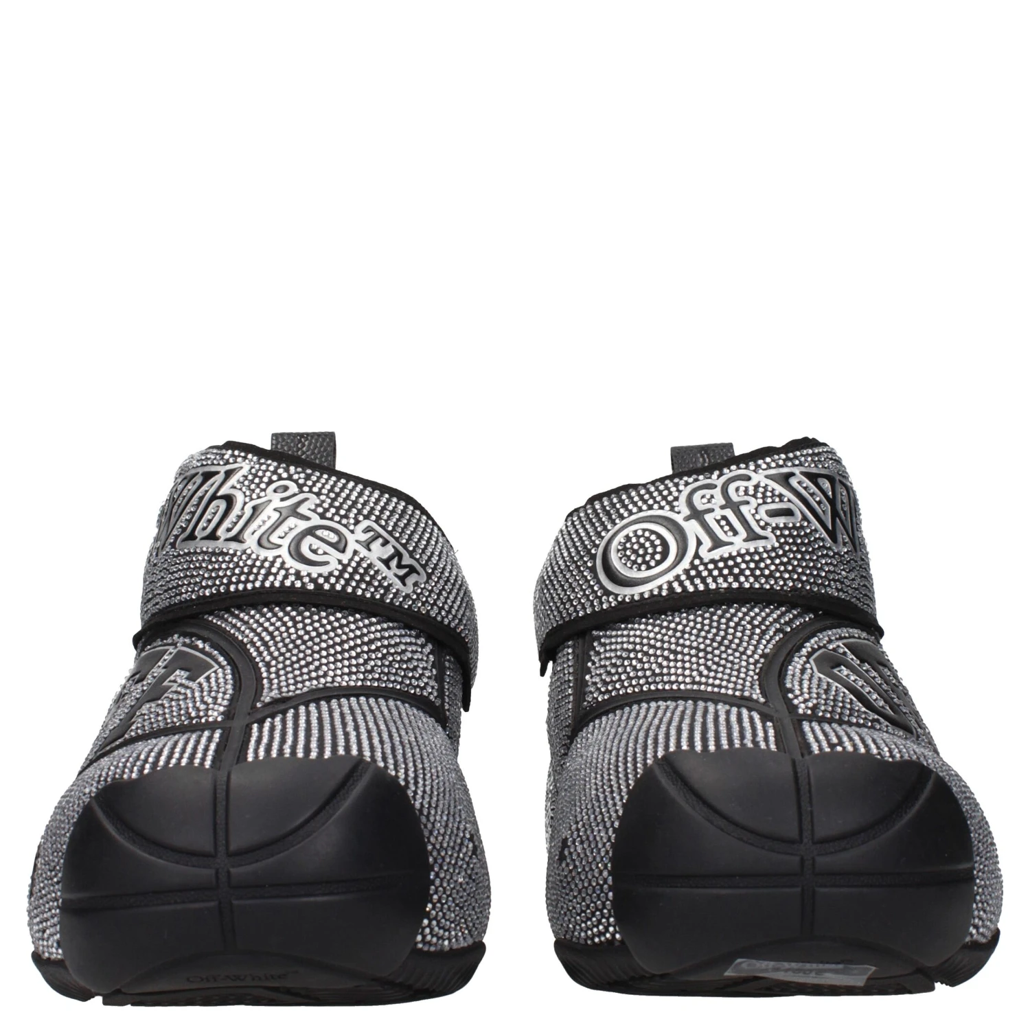 Black Cotton Sneakers