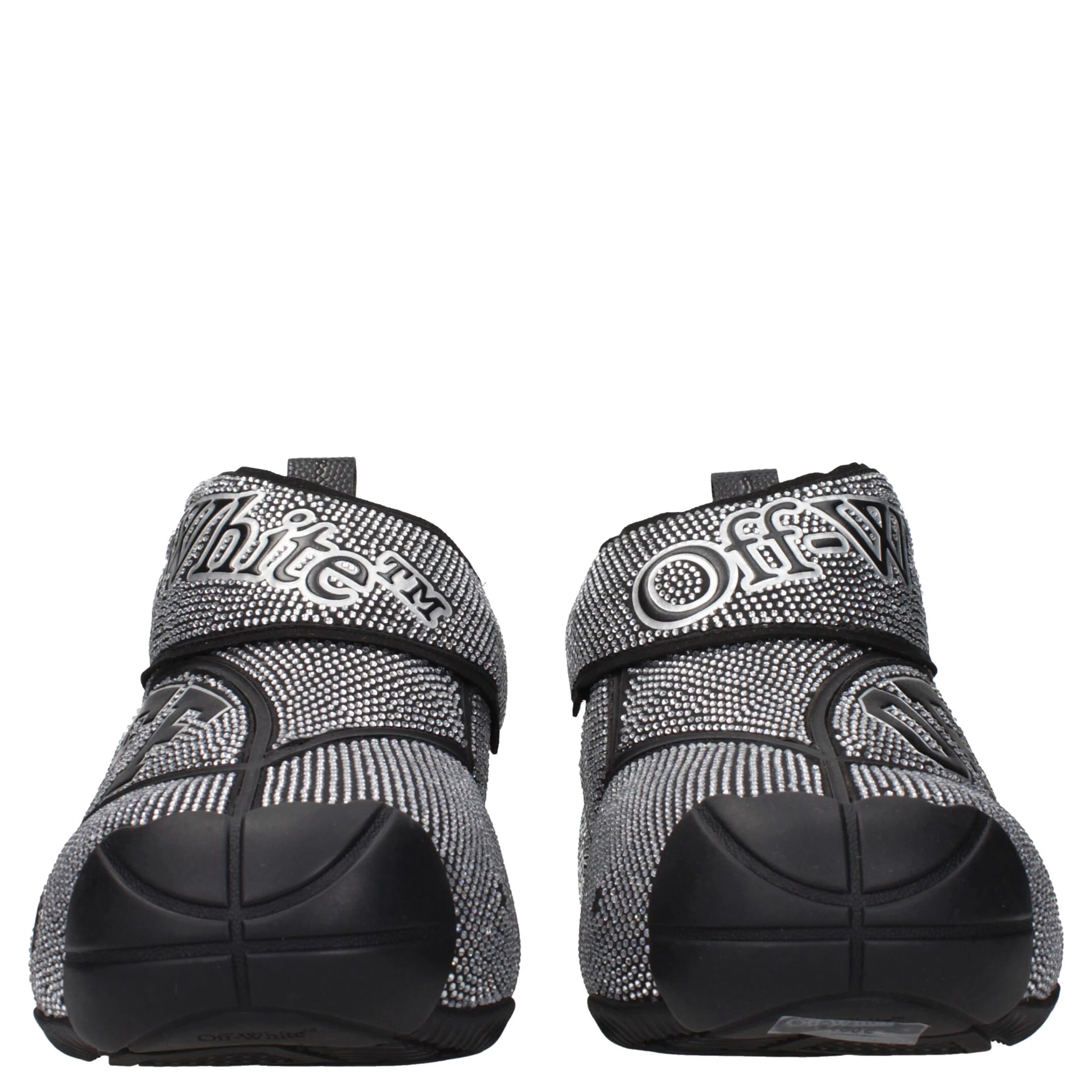 Black Cotton Sneakers