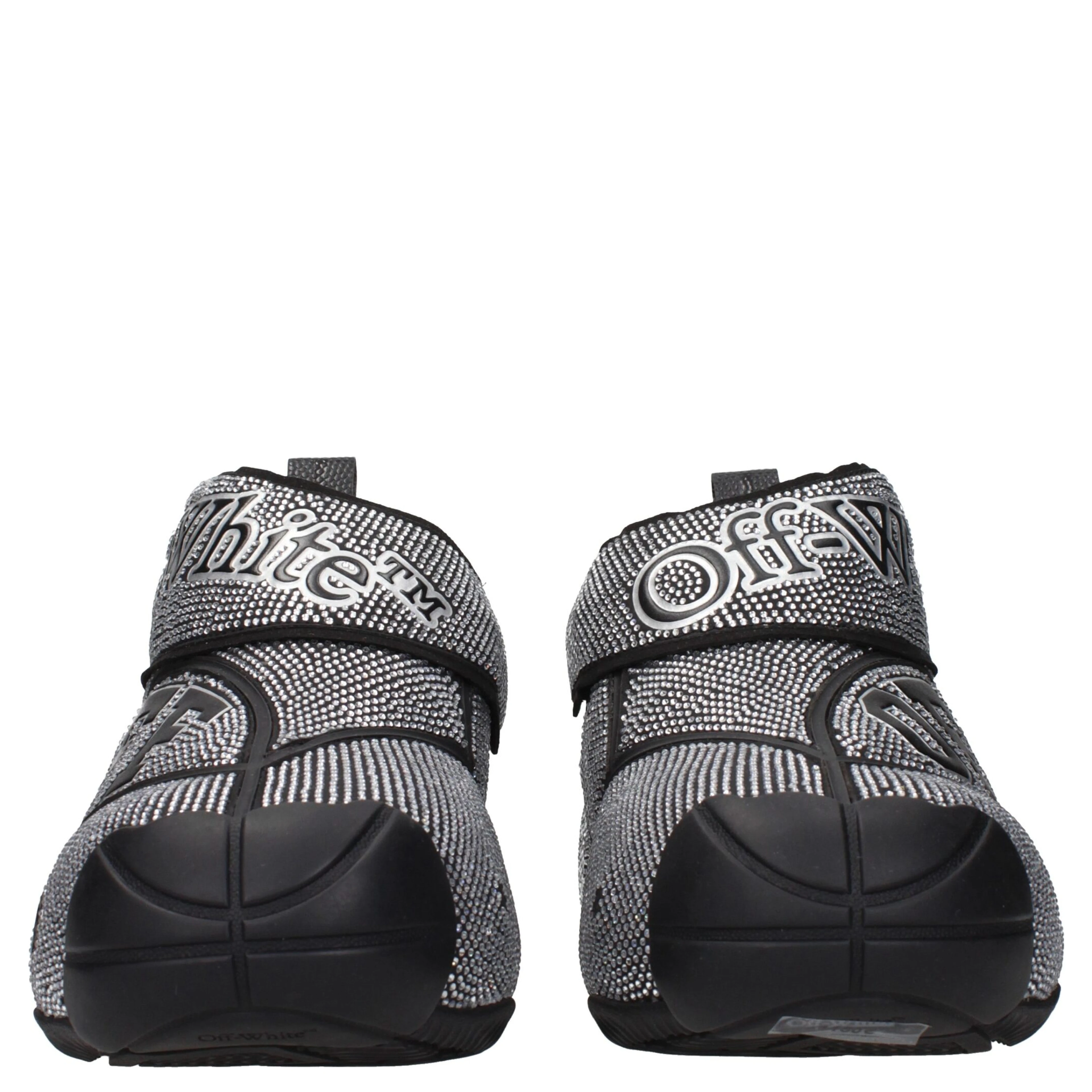 Black Cotton Sneakers