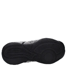 Black Cotton Sneakers