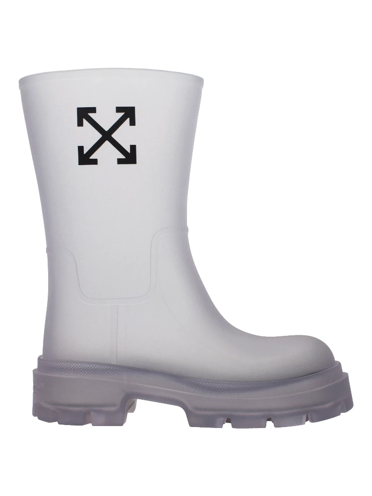 Transparent Pvc Ankle Boots