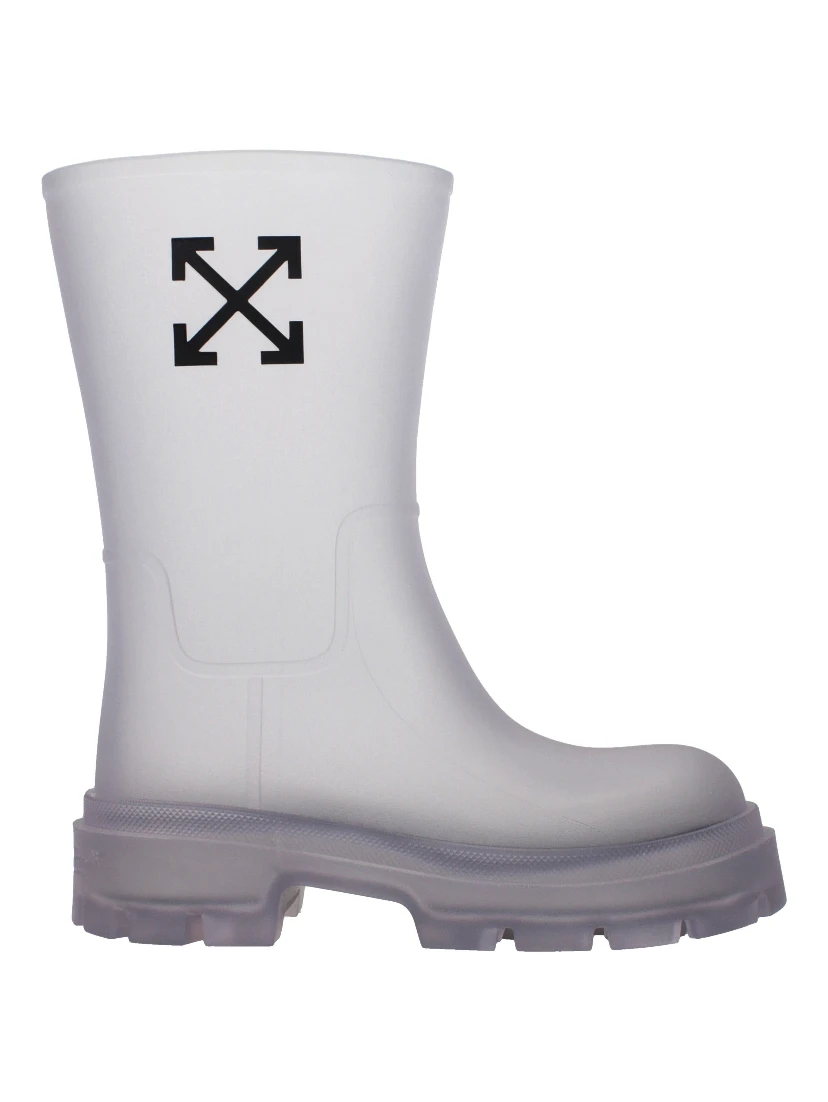 Transparent Pvc Ankle Boots