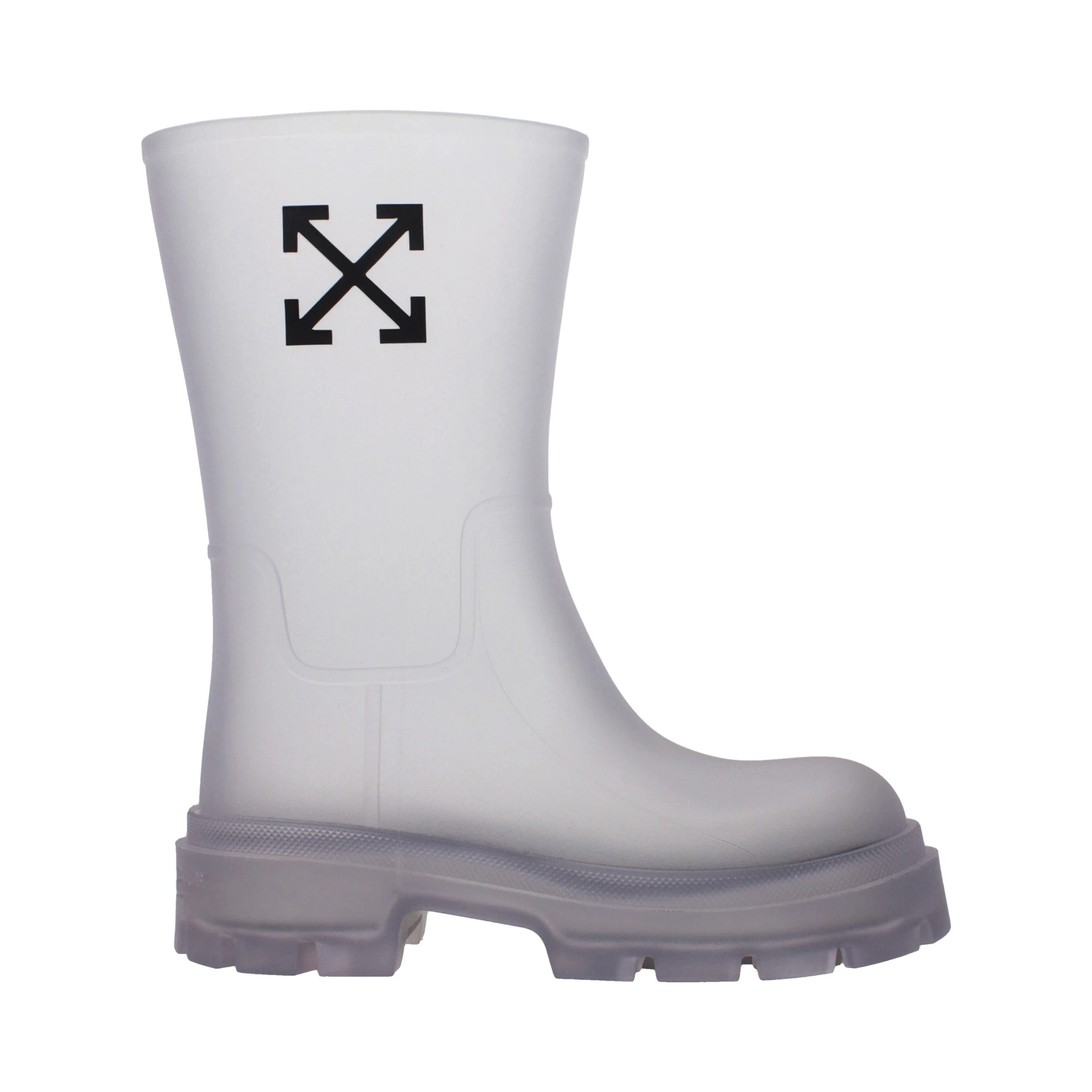 Transparent Pvc Ankle Boots