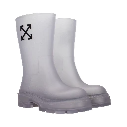 Transparent Pvc Ankle Boots