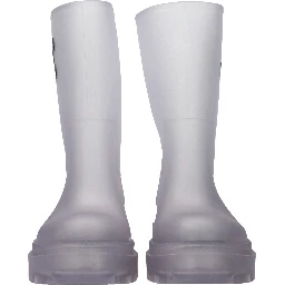 Transparent Pvc Ankle Boots