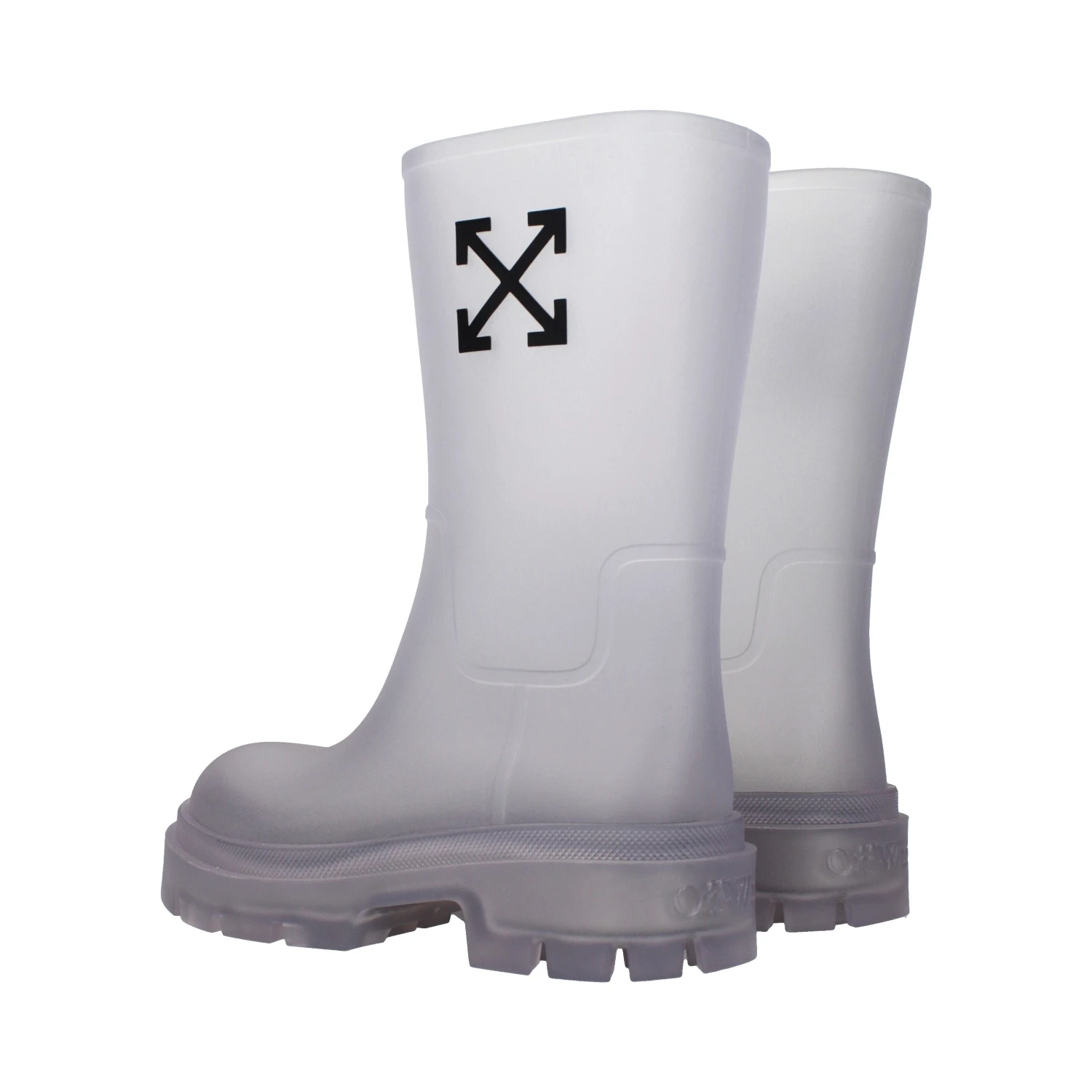 Transparent Pvc Ankle Boots