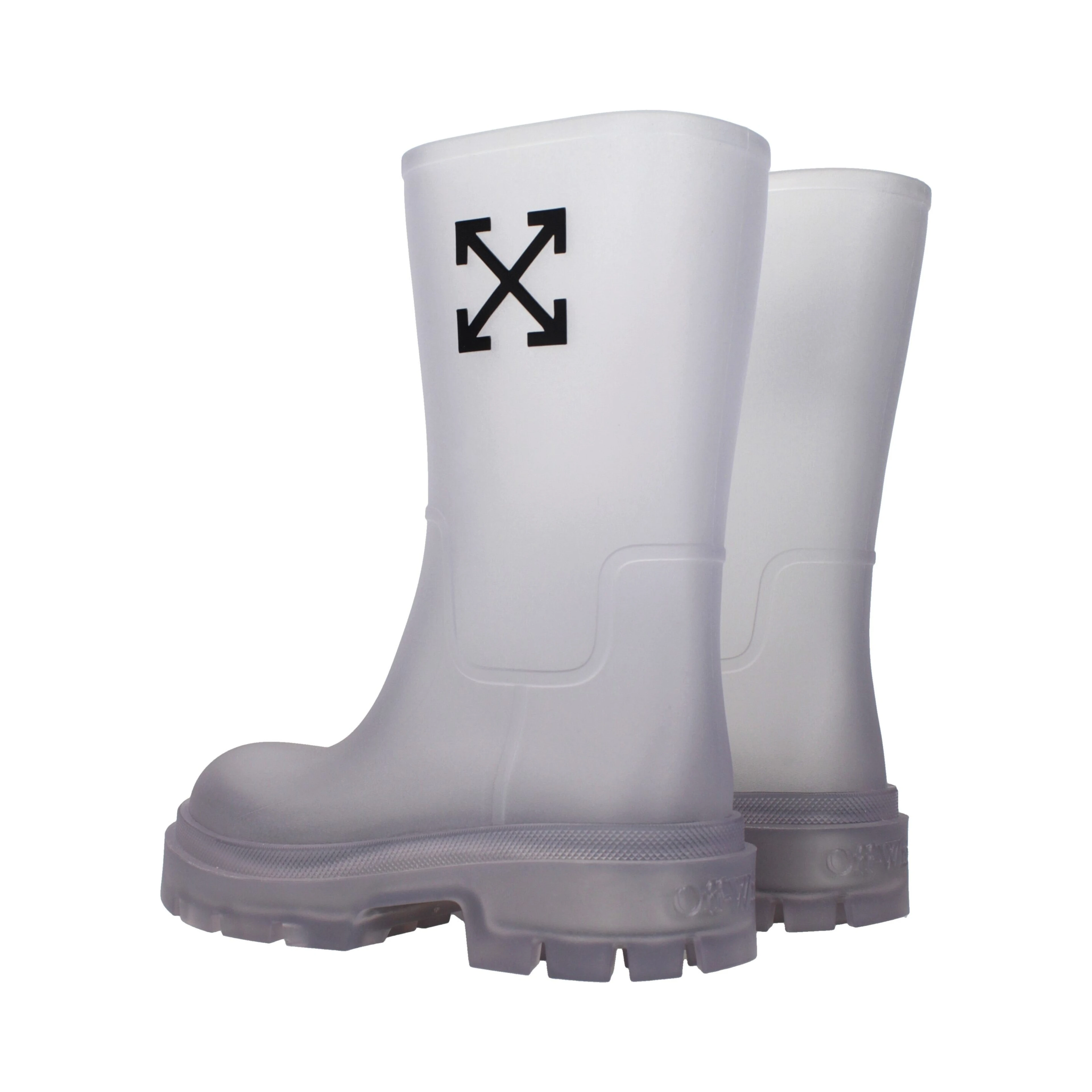 Transparent Pvc Ankle Boots