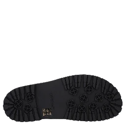 Green Fabric Sandals