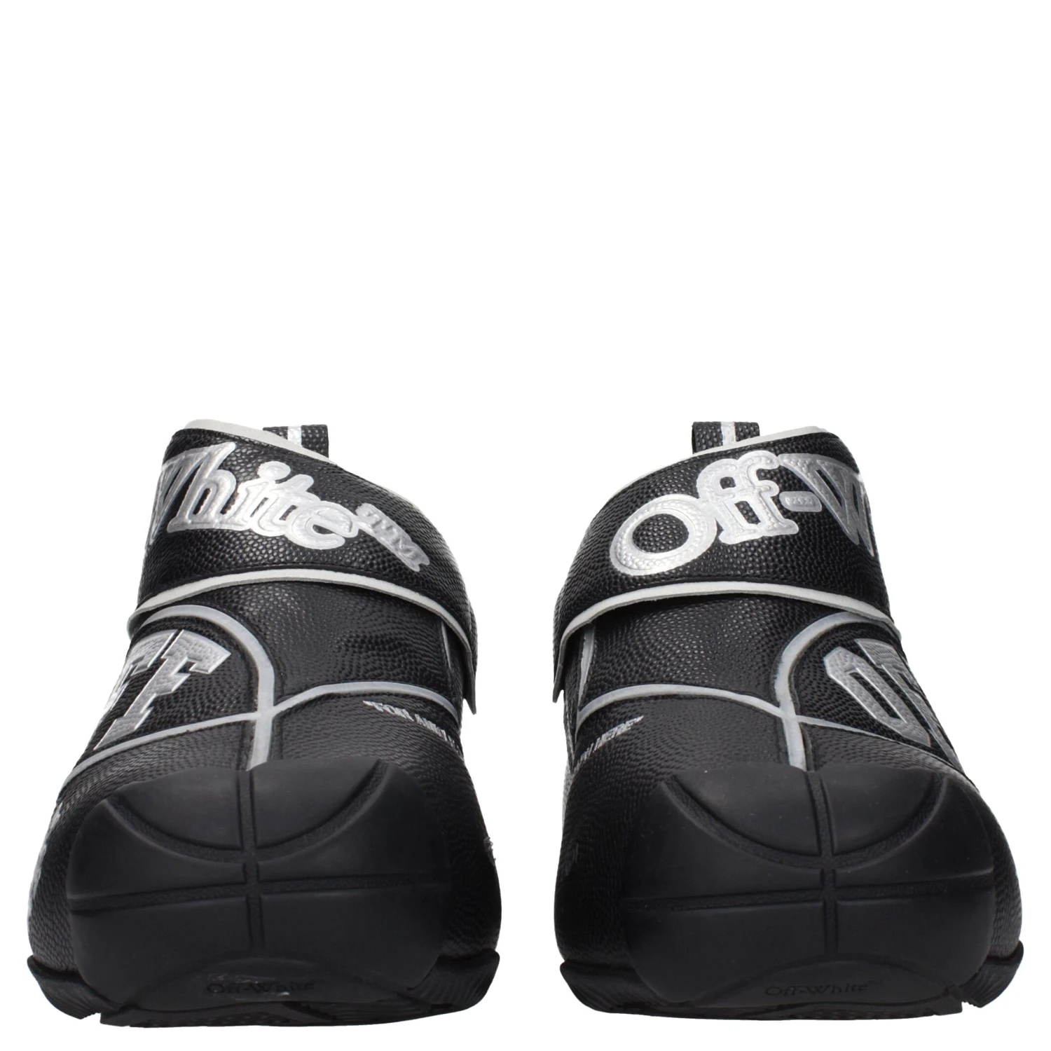 Black Leather High Top Sneakers
