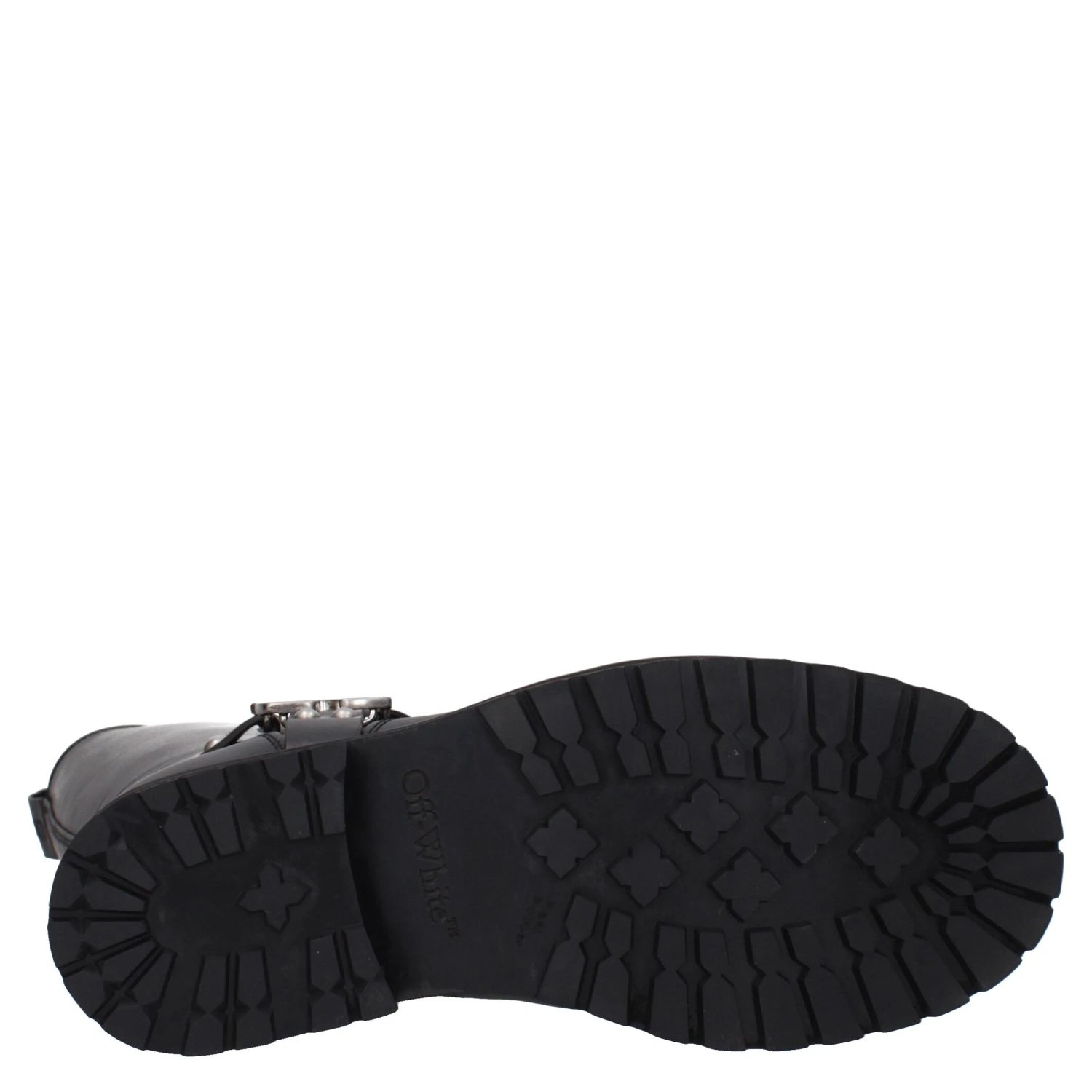 Black Leather Flat Boots