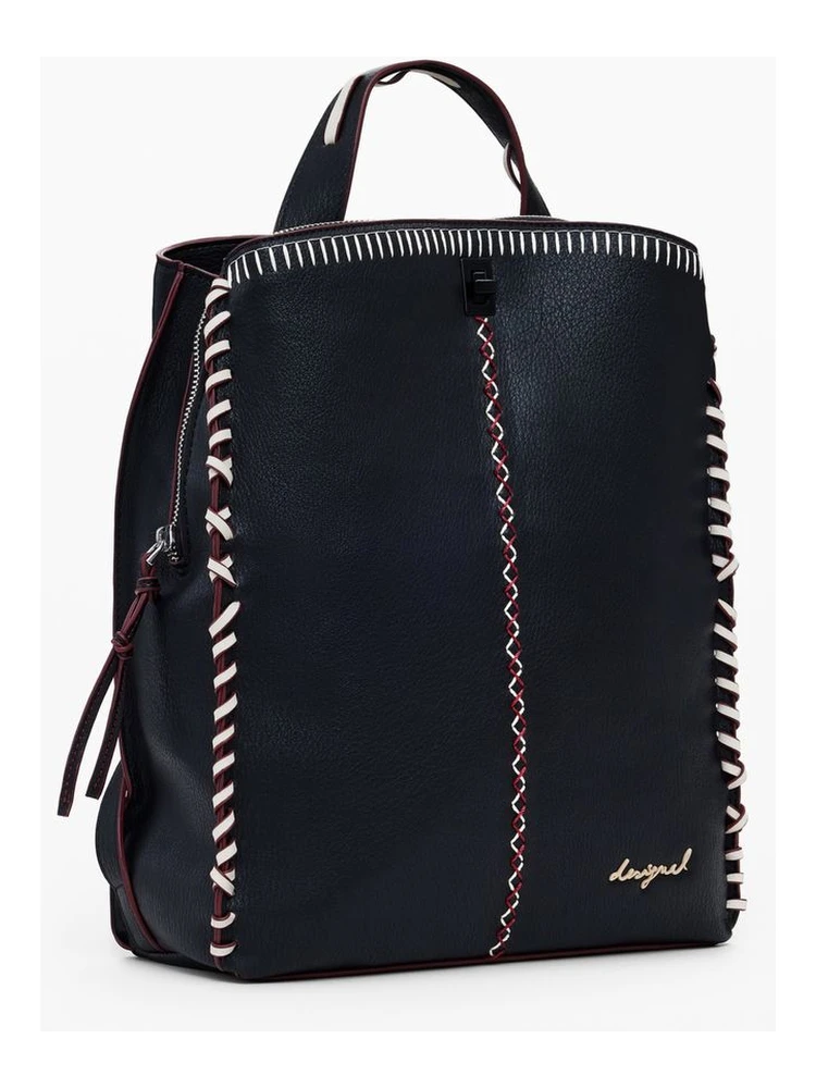 Black Polyethylene Women Backpack alternative