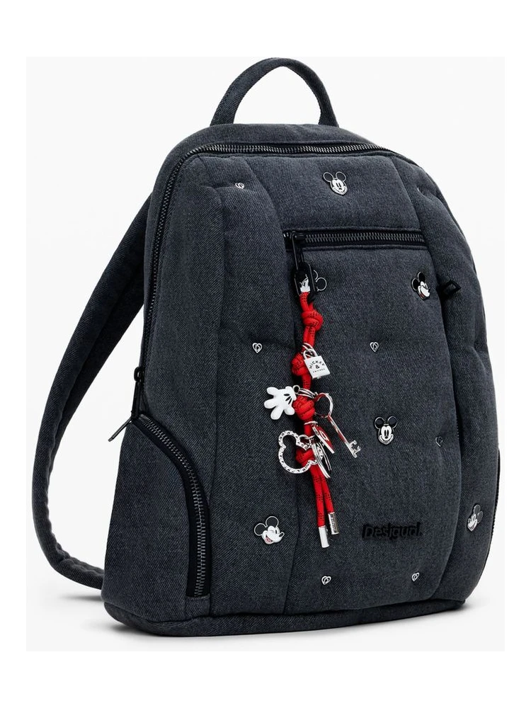 Gray Polyester Women Backpack alternative