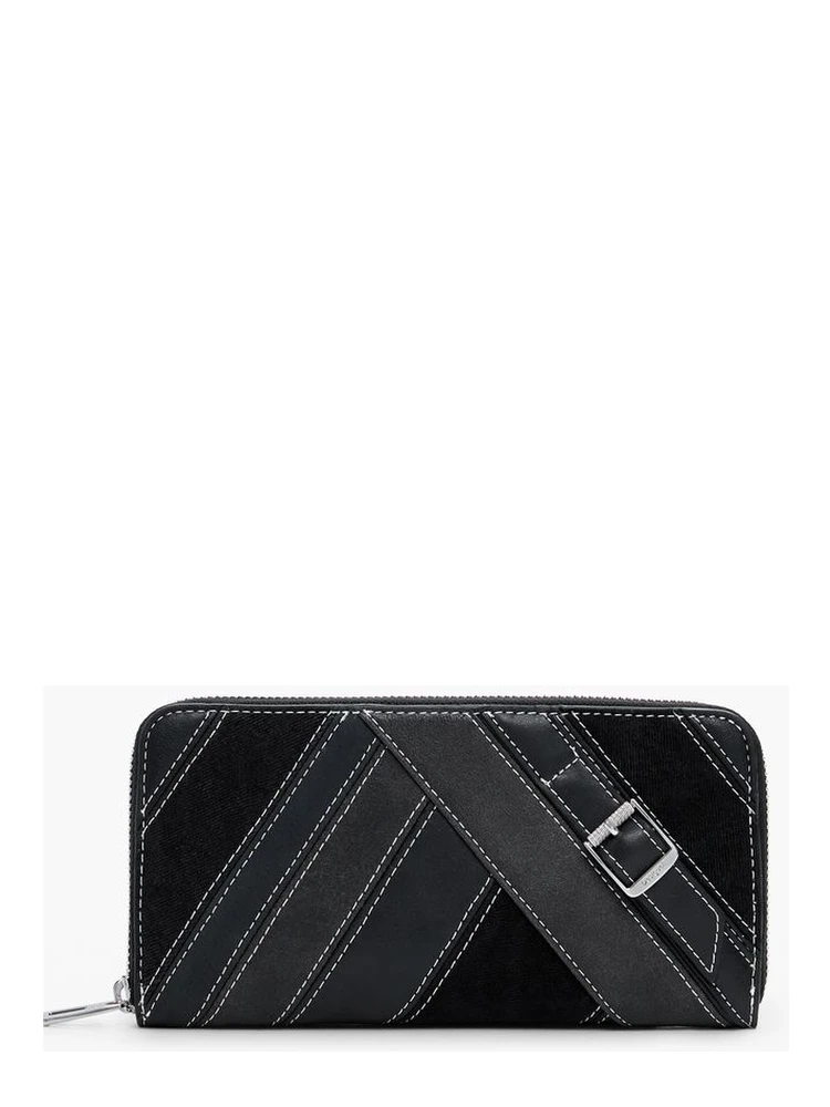 Black Polyethylene Women Wallet