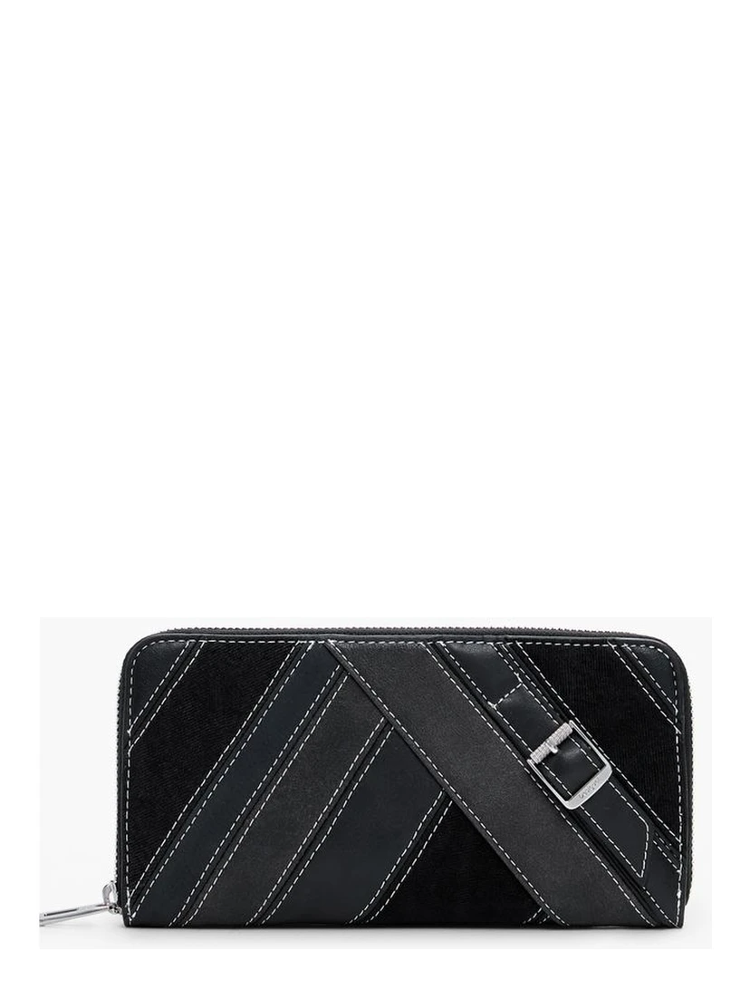 Black Polyethylene Women Wallet