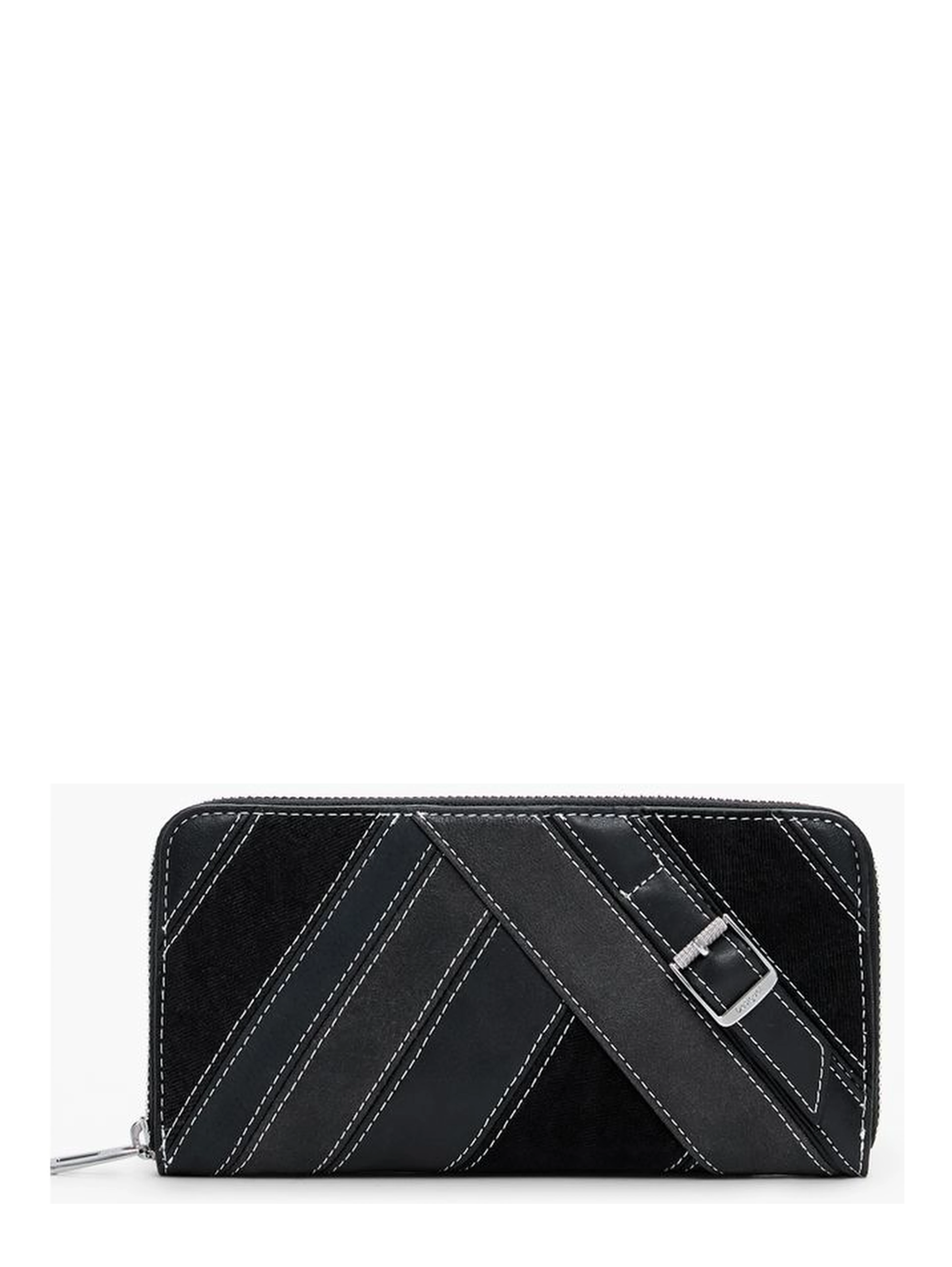 Black Polyethylene Women Wallet