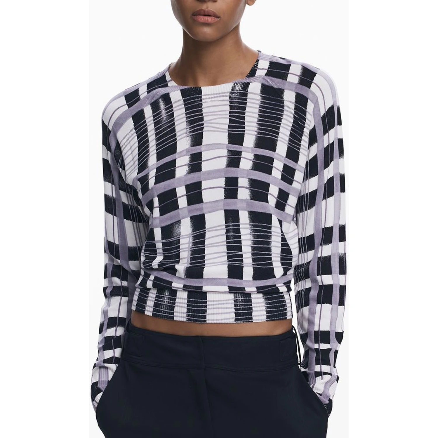 White Viscose Women Sweater