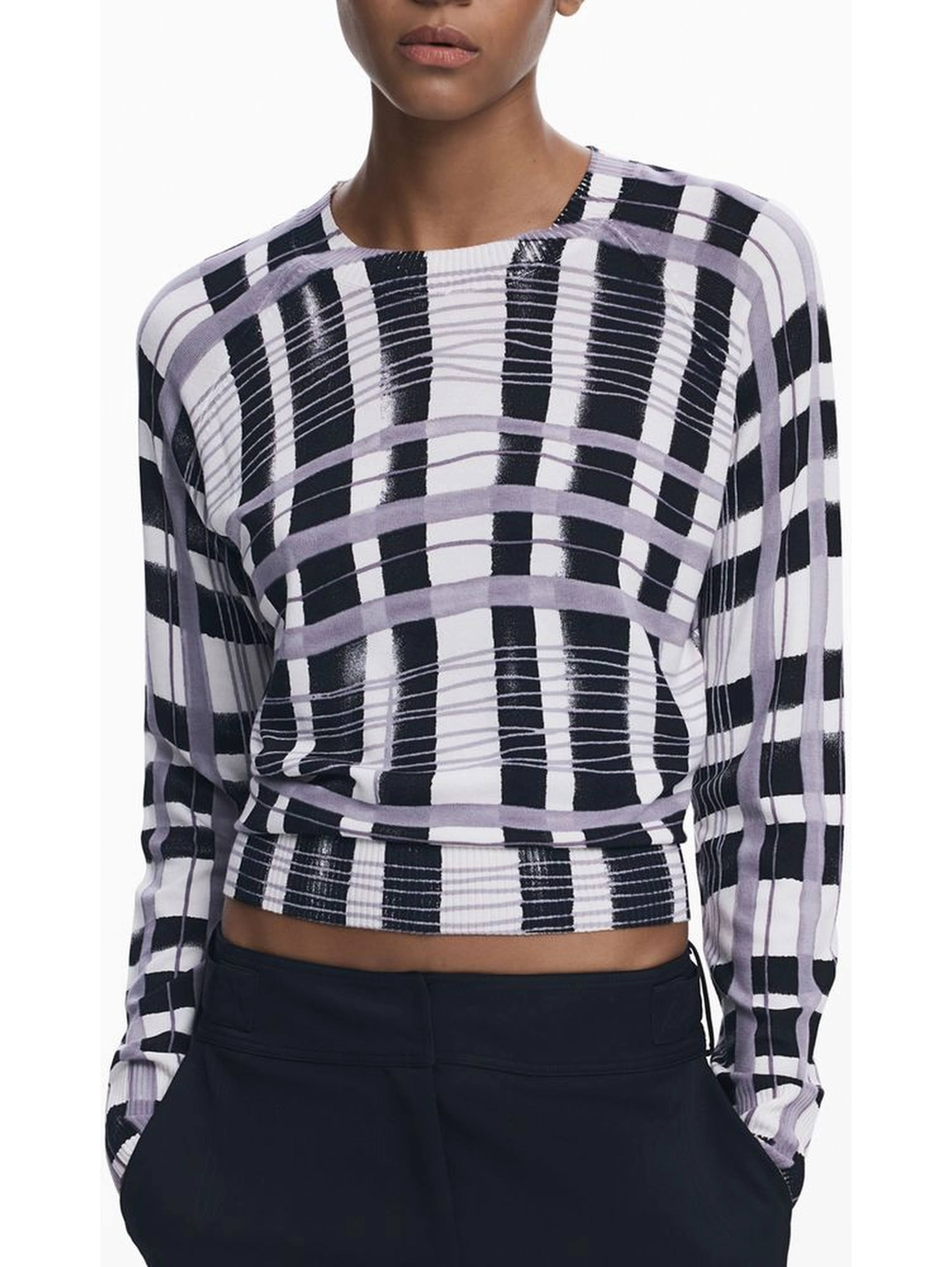 White Viscose Women Sweater