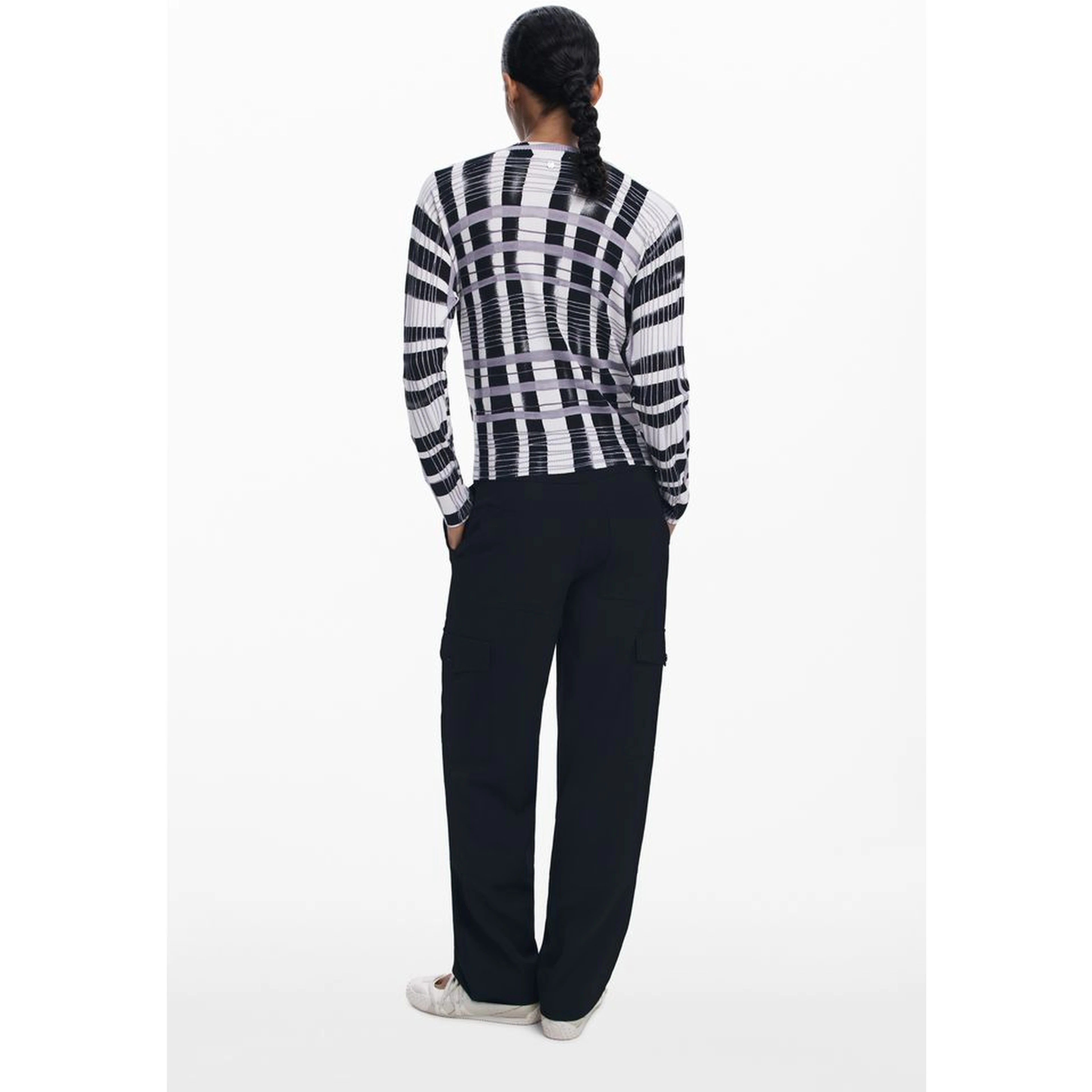 White Viscose Women Sweater