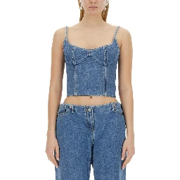 DENIM CORSET