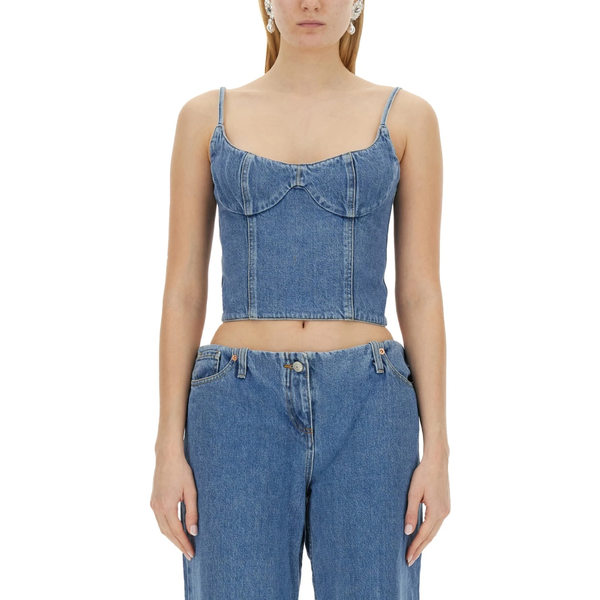 DENIM CORSET
