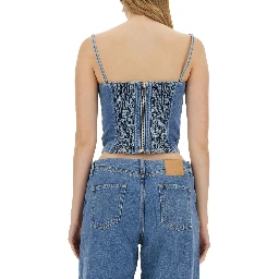 DENIM CORSET