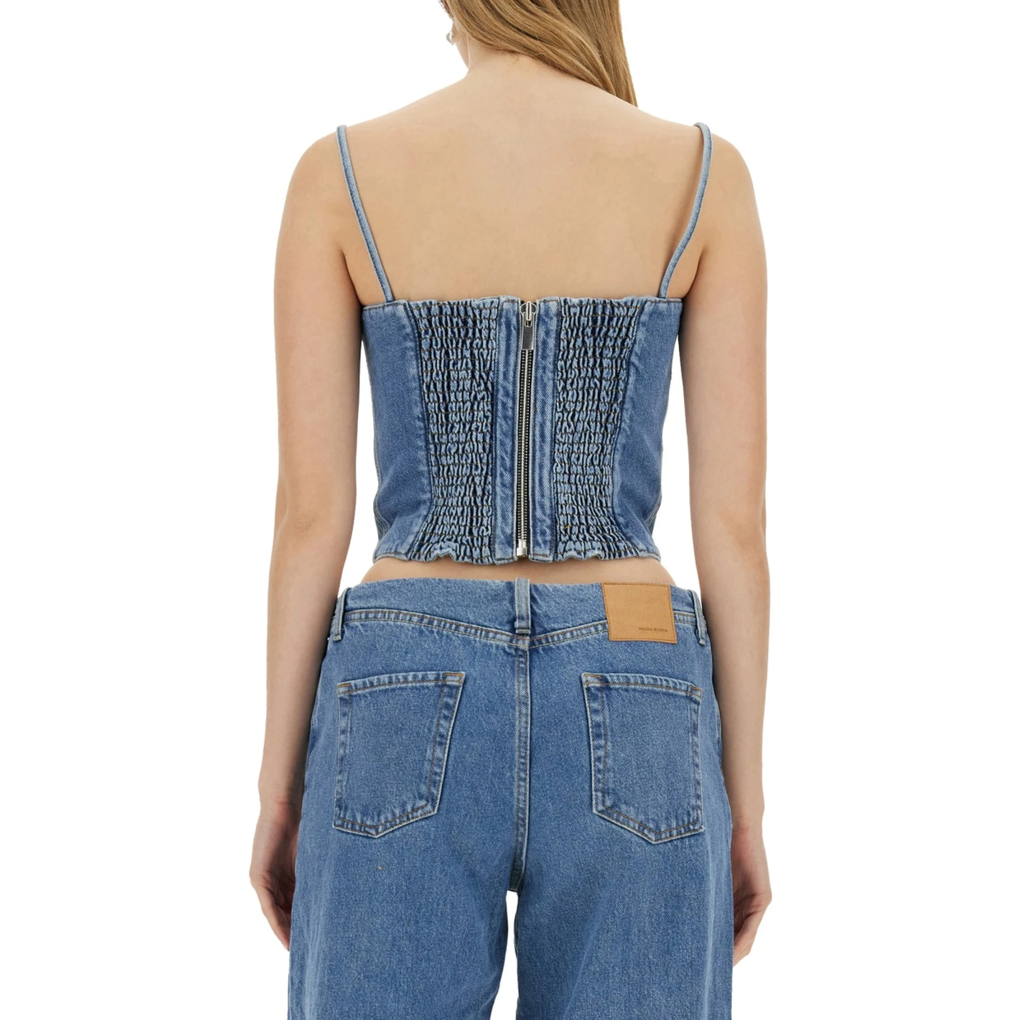 DENIM CORSET