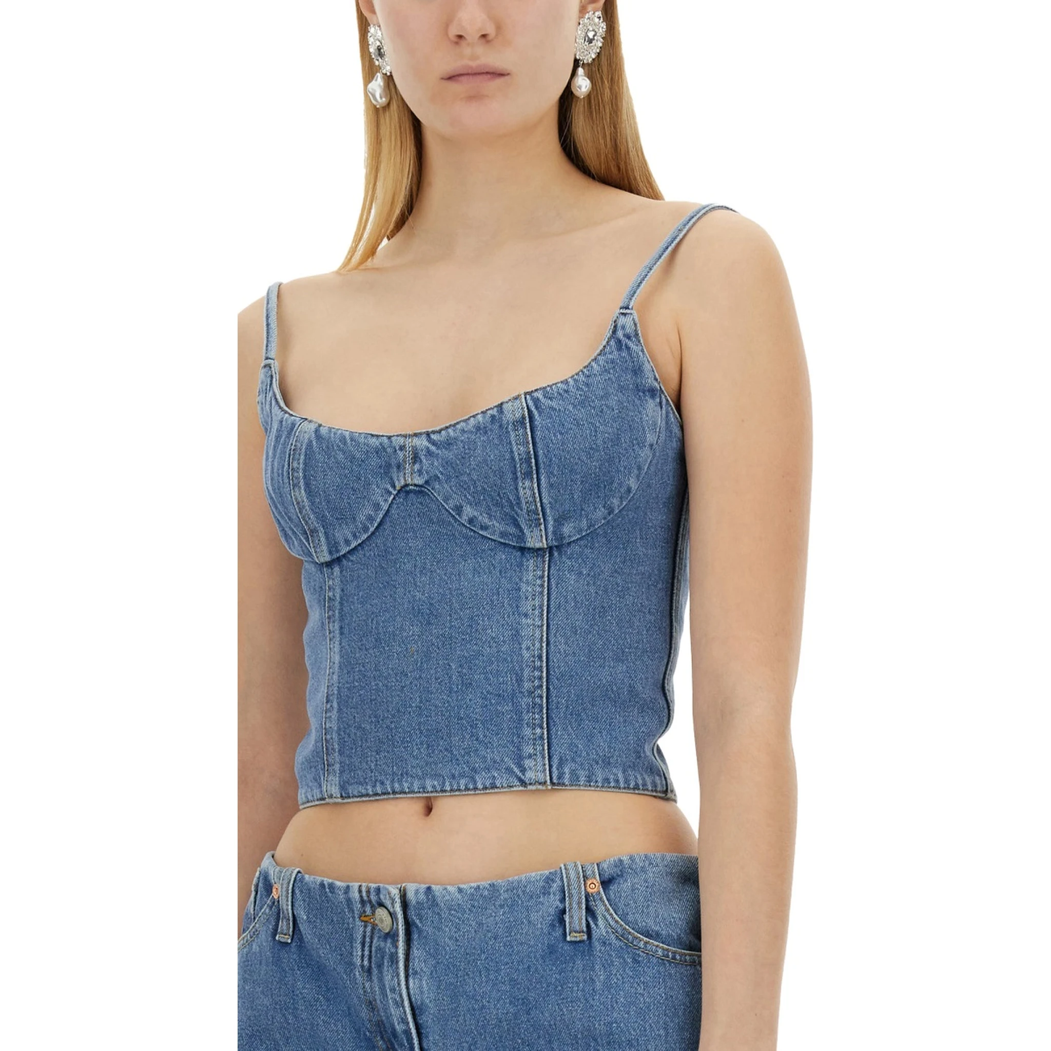 DENIM CORSET
