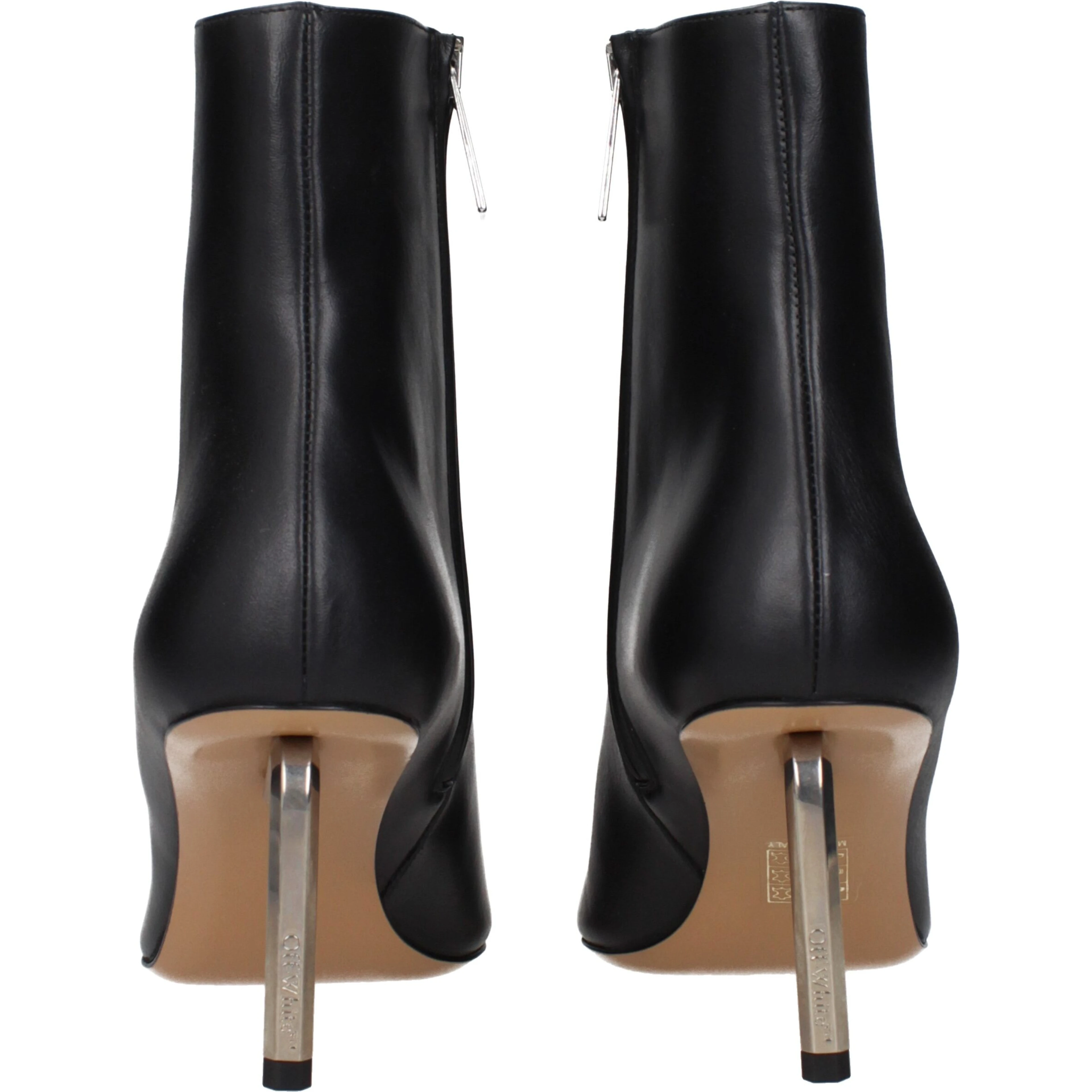 Black Leather Ankle Boots