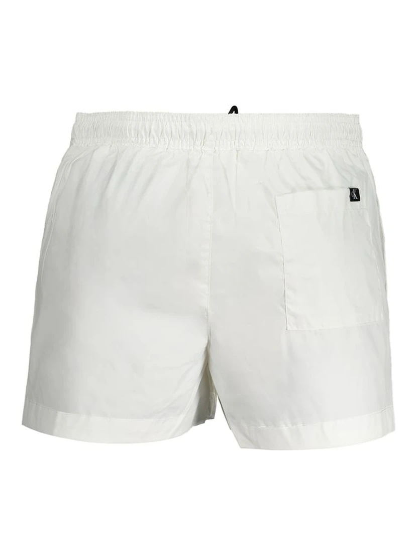 White Polyester Swimwear