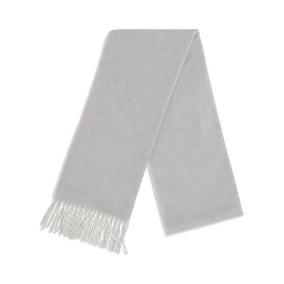 Gray Cashmere Scarf