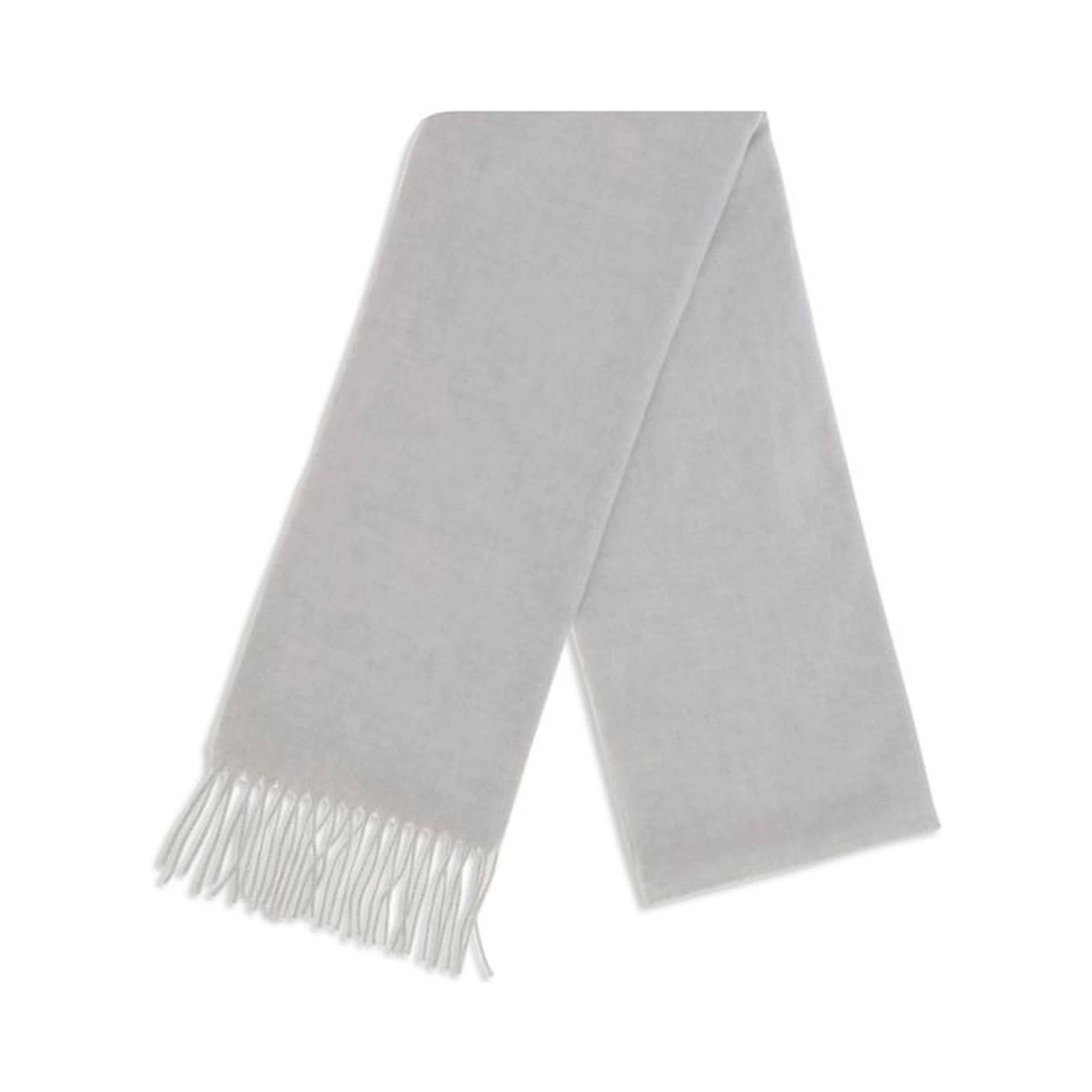Gray Cashmere Scarf