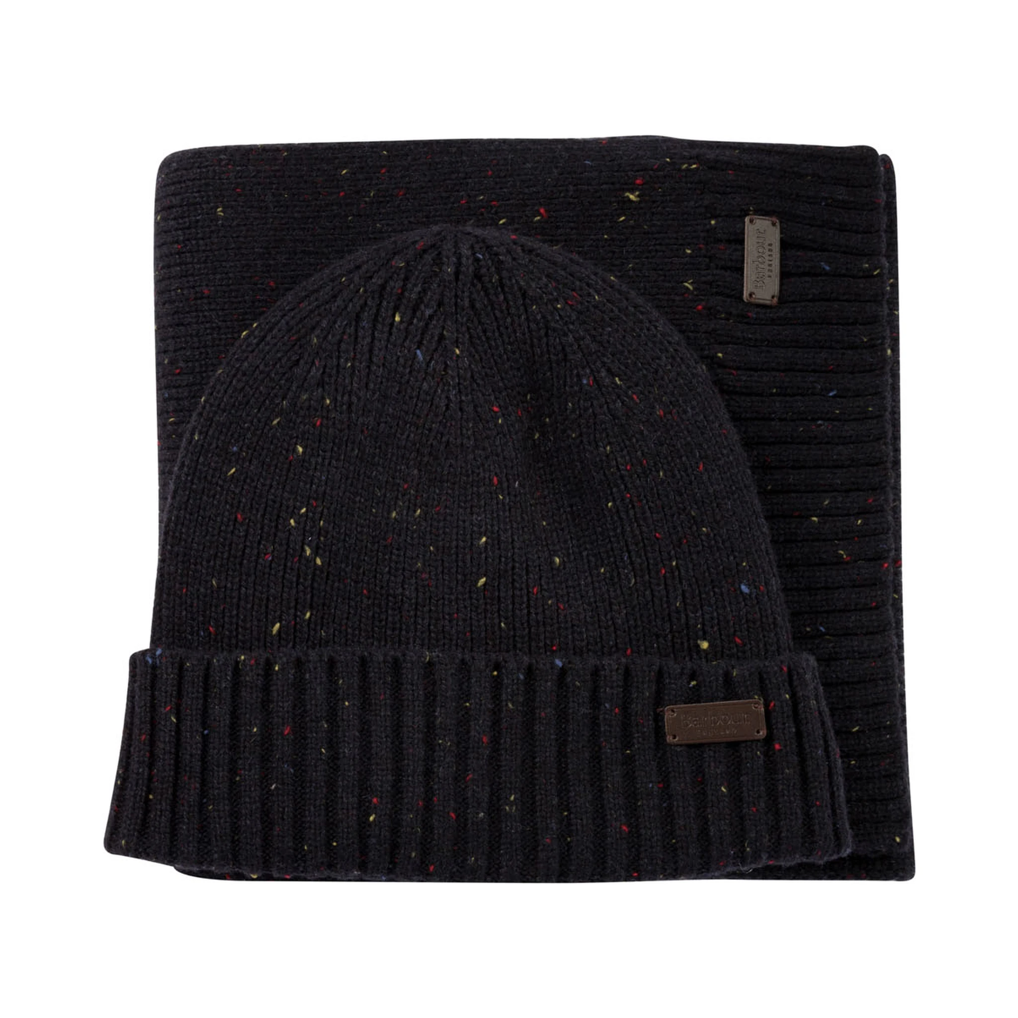 "Carlton Fleck" cap and scarf set