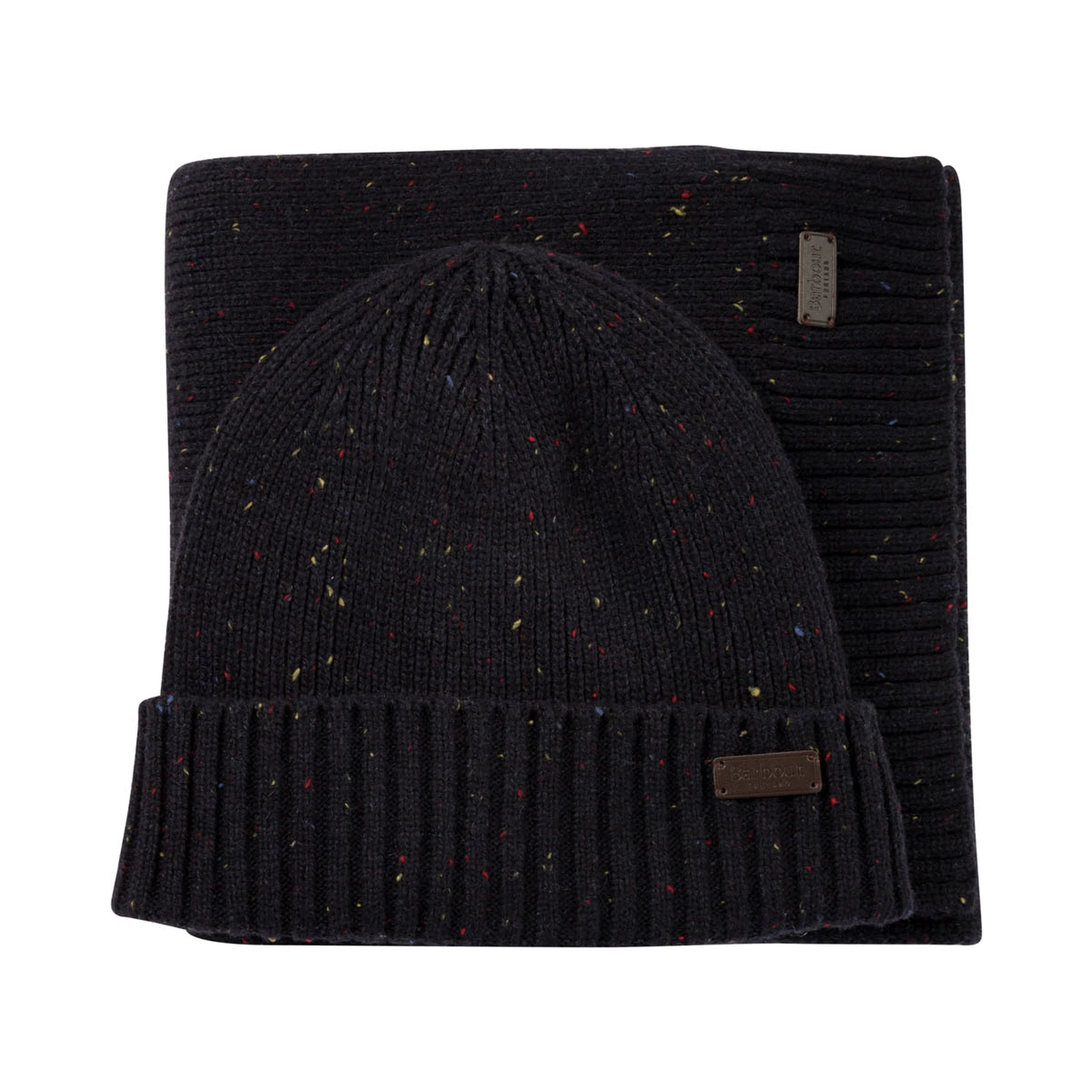 "Carlton Fleck" cap and scarf set
