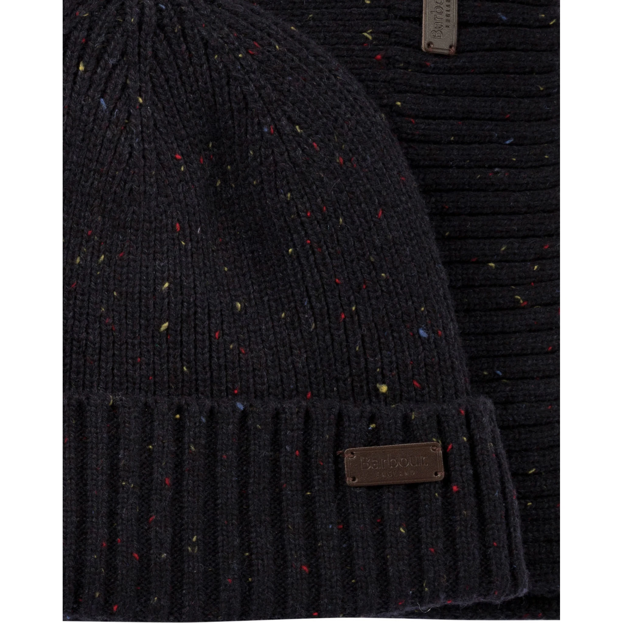 "Carlton Fleck" cap and scarf set