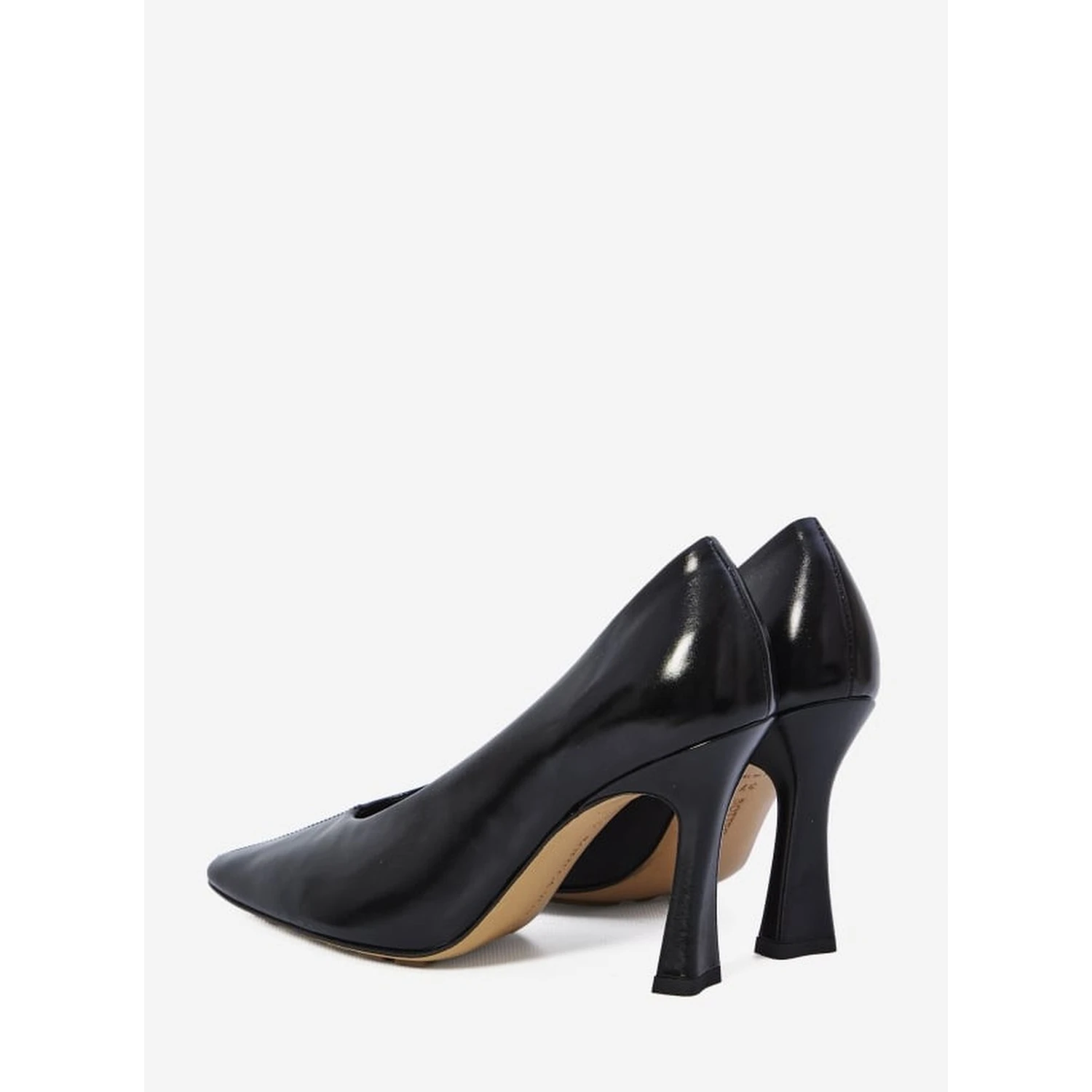 "Sofia" leather pumps