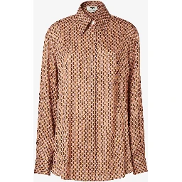 "Fendi Dots" silk shirt